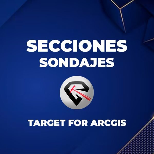 Secciones y sondajes con Target For ArcGIS